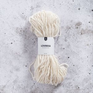 Lovikka-Garn 100g - Natur