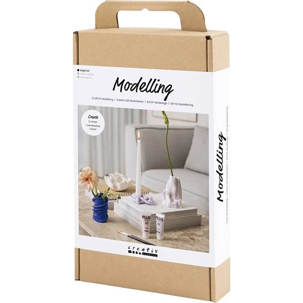 DIY Kit Modellierung, Töpfe und Vasen DIY Kit Modellierung, Töpfe und Vasen