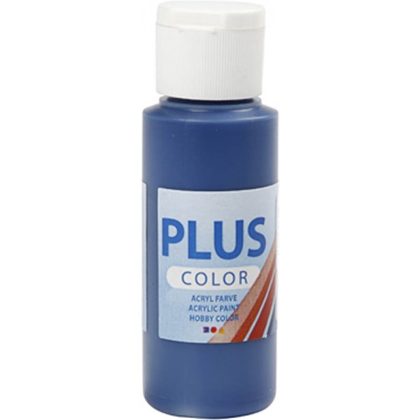 Plus Color Hobbyfarbe - Marineblau - 60 ml