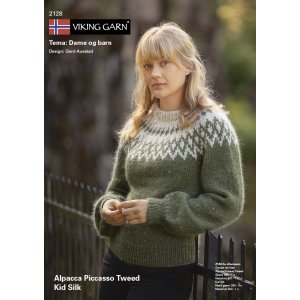 Musterkatalog Viking Kids & Ladies (2128) - Picasso Tweed & Kid Silk Musterkatalog Viking Kids & Ladies (2128) - Picasso Tweed & Kid Silk