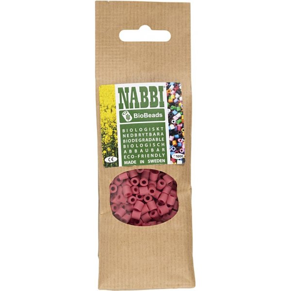 NABBI BioBeads - rot - mittel - 1000 Stk NABBI BioBeads - rot - mittel - 1000 Stk