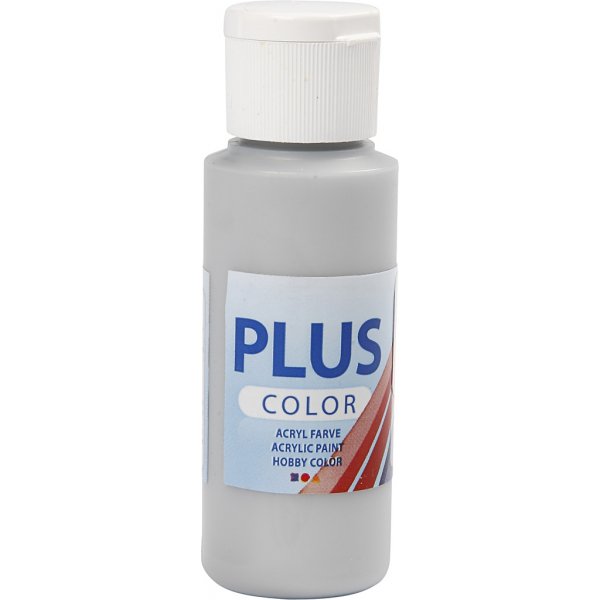 Plus Color Hobbyfarbe - Silber - 60 ml