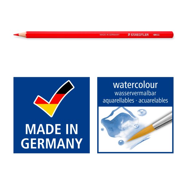 Aquarellstifte in einer Box - 24 Bleistifte Aquarellstifte in einer Box - 24 Bleistifte