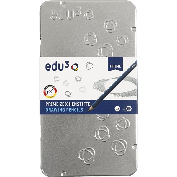 Edu Zeichenstifte - 4H-8B - 12 Stk Edu Zeichenstifte - 4H-8B - 12 Stk