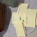 Kundenbild Schreibkarte - A8 liniert