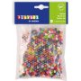 Die Tubenperle mit Platte 1.000 Stck 10-farbig