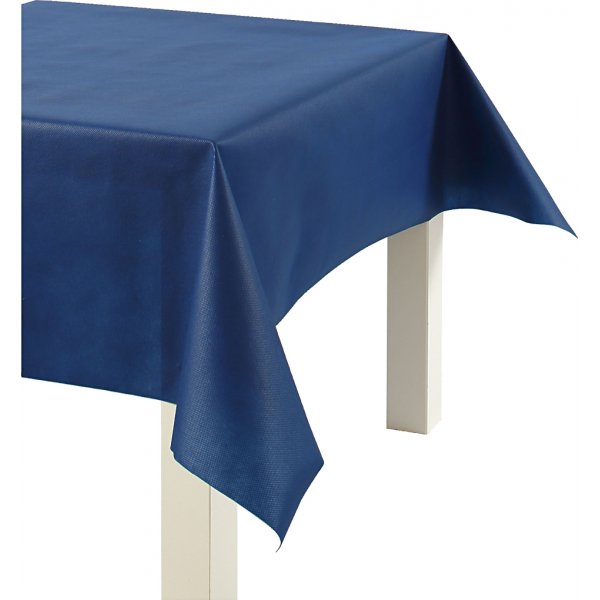 Tischdecke aus Stoffimitat - dunkelblau - 10 m Tischdecke aus Stoffimitat - dunkelblau - 10 m