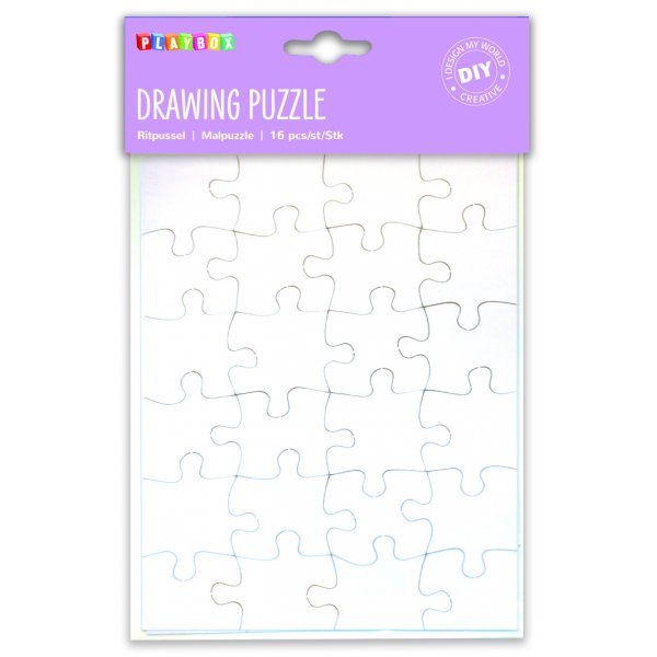 Puzzle 205 x 145 mm - 16 Teile Puzzle 205 x 145 mm - 16 Teile