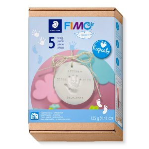 Set aus lufttrocknender Modelliermasse, weiß, 125 g Set aus lufttrocknender Modelliermasse, weiß, 125 g