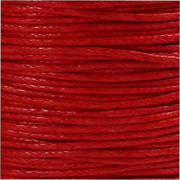 Baumwollschnur - rot - 40 m Baumwollschnur - rot - 40 m