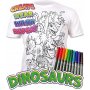 Frben Sie Ihr T-Shirt - Dinosaurier