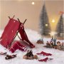 Mini-DIY-Kit Santa\\\'s Door - Auf einem Campingausflug