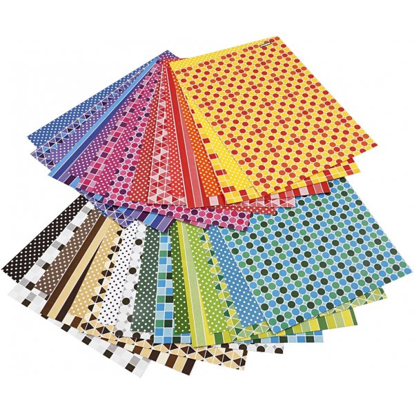 Colorbar Zerrissener Karton - A4 - 16 Blatt Colorbar Zerrissener Karton - A4 - 16 Blatt