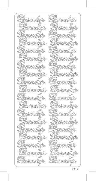 Abziehbilder - Taufe Abziehbilder - Taufe