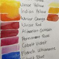 Kundenbild Aquarellfarbe W&N Professional Half Cup - 723 Winsor Orange Red Farbton