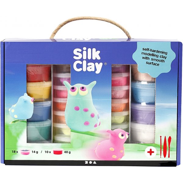Silk Clay® Geschenkbox - gemischte Farben Silk Clay® Geschenkbox - gemischte Farben