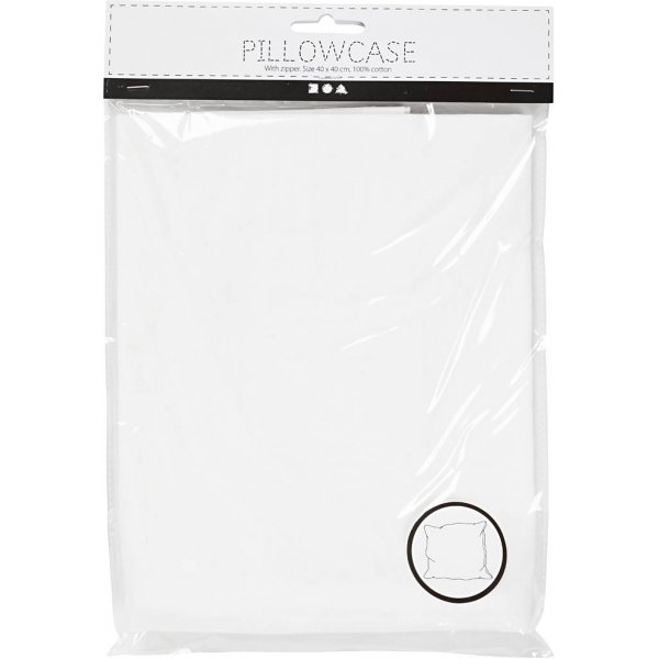 Kissenbezug - weiß - 145 g Kissenbezug - weiß - 145 g