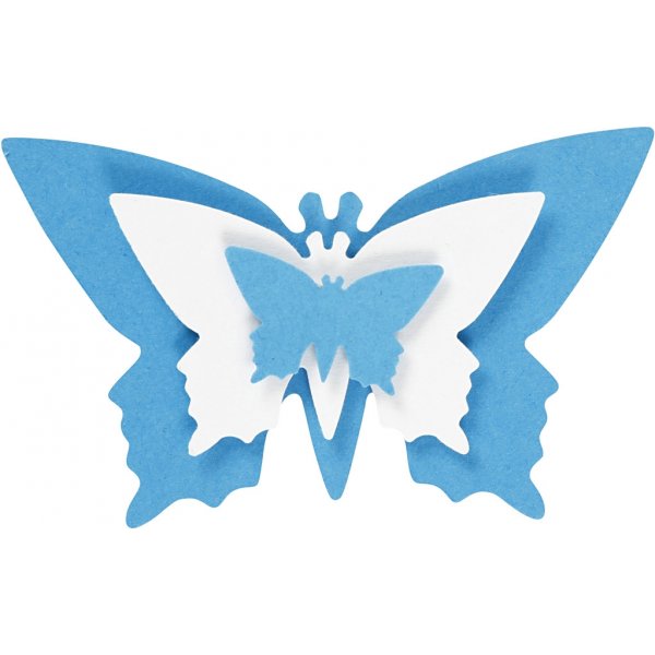Schicht-auf-Schicht-Stanzer - Schmetterling - 3 Stk Schicht-auf-Schicht-Stanzer - Schmetterling - 3 Stk