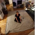 Kundenbild Sara - Washed Hellinne - 100 % Leinen - Leinen - 150 cm