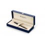 Kugelschreiber Waterman Hmisphre - Black Gold Trim - Mittelblau