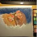 Kundenbild Pastellblock Hahnem�hle Velours farbig 260g - 30x40cm