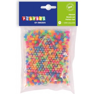 Die Röhrenperle mit flachen 1.000 Neonstücken Die Röhrenperle mit flachen 1.000 Neonstücken