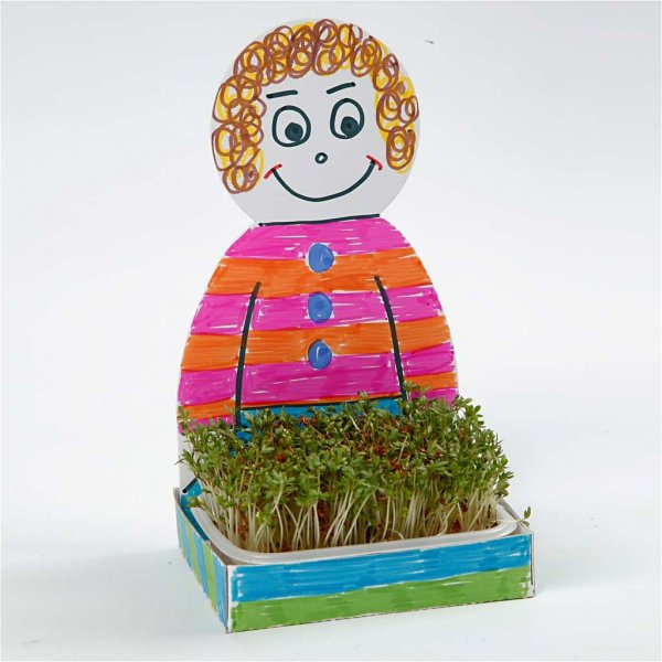 Figurenförmige Kinderzimmerboxen - weiß - 6 Stk Figurenförmige Kinderzimmerboxen - weiß - 6 Stk