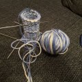 Kundenbild Wikingergarn Sportlappen 50g - Multi Weiß/Blau (525) SR