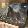 Kundenbild Leinwandplatte 13 x 18 cm / 3 mm - gespannt