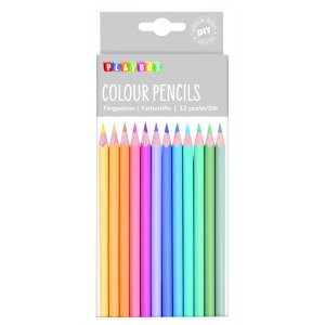 Pastellfarbstifte dreieckig 12 Stk Pastellfarbstifte dreieckig 12 Stk