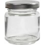 Marmeladenglser - transparent - 100 ml - 12 Stk