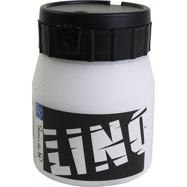 Linoleumfarbe - weiß - 250 ml Linoleumfarbe - weiß - 250 ml