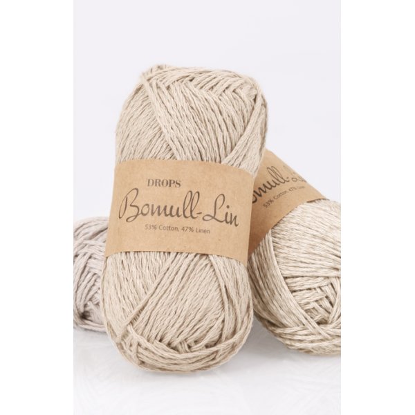 Drops Baumwoll-Leinen-Garn - 50 g Drops Baumwoll-Leinen-Garn - 50 g