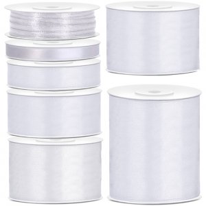 Satinband - 25 m - Weiß Satinband - 25 m - Weiß