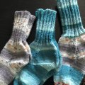 Kundenbild DROPS Kid-Silk Uni Color Garn - 25 g - Hellgraublau (07)