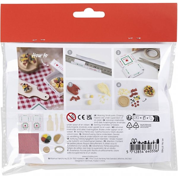 Mini-DIY-Kit Santa\\\'s Door - Pizza Mini-DIY-Kit Santa\\\'s Door - Pizza