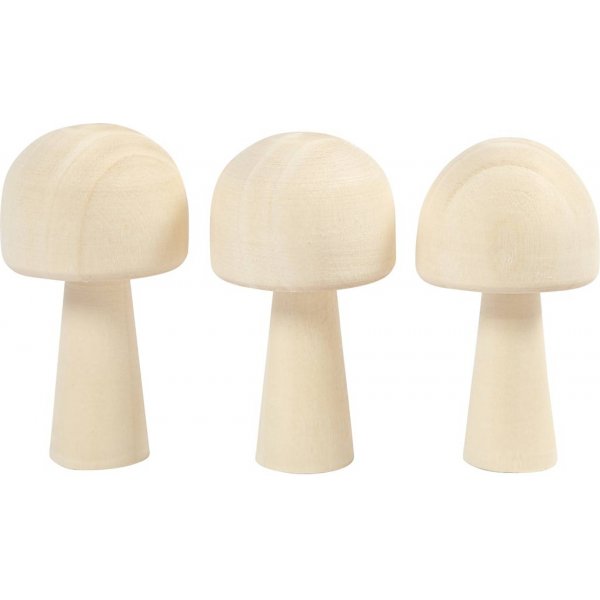 Holzschwamm - D2,9 cm - H5,2 cm - 3 Stk Holzschwamm - D2,9 cm - H5,2 cm - 3 Stk