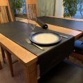 Kundenbild Nappalederimitat Schwarz - 140 cm