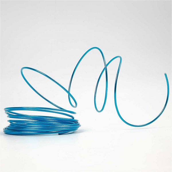 Aluminiumdraht - Ø1,5 mm - gemischte Farben - 5x20 m Aluminiumdraht - Ø1,5 mm - gemischte Farben - 5x20 m