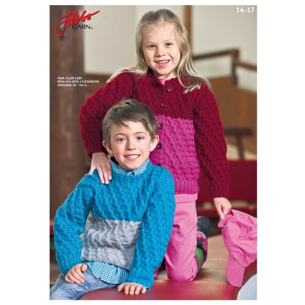Strickanleitung - Pullover und Strickjacke im Zopfmuster