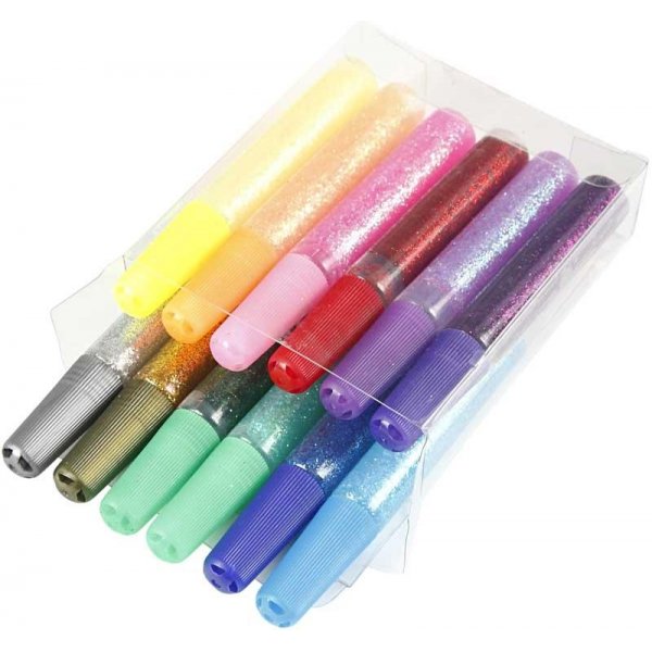 Glitzerkleber - 12 x 10 ml Glitzerkleber - 12 x 10 ml