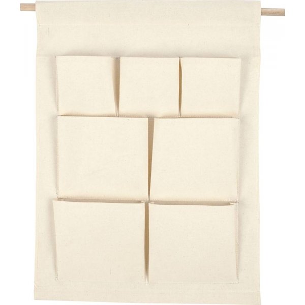 Kleiderbgel mit 7 Taschen