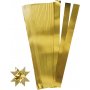 Sternstreifen - Gold - 6,5 cm - 100 Streifen