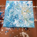 Kundenbild Leinwand 10er-Pack 20x20 cm