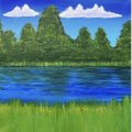 Kundenbild Haselnusspinsel - flach - Größe 8