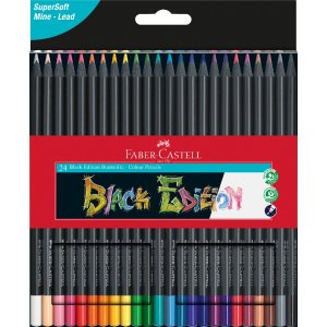 Buntstifte Black Edition - 24 Farben Buntstifte Black Edition - 24 Farben