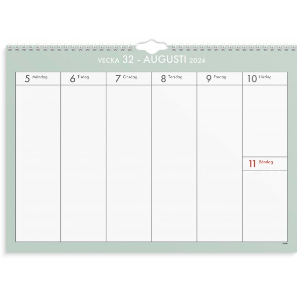 Wandkalender 24/25 - Wochenplan Wandkalender 24/25 - Wochenplan