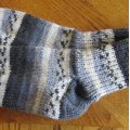 Kundenbild Wikingergarn Raggen 150g - Blau/Braun/Natur (719)