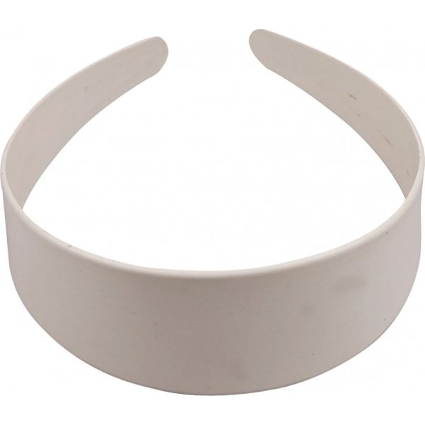 Diadem - 40 mm - wei