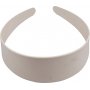 Diadem - 40 mm - wei